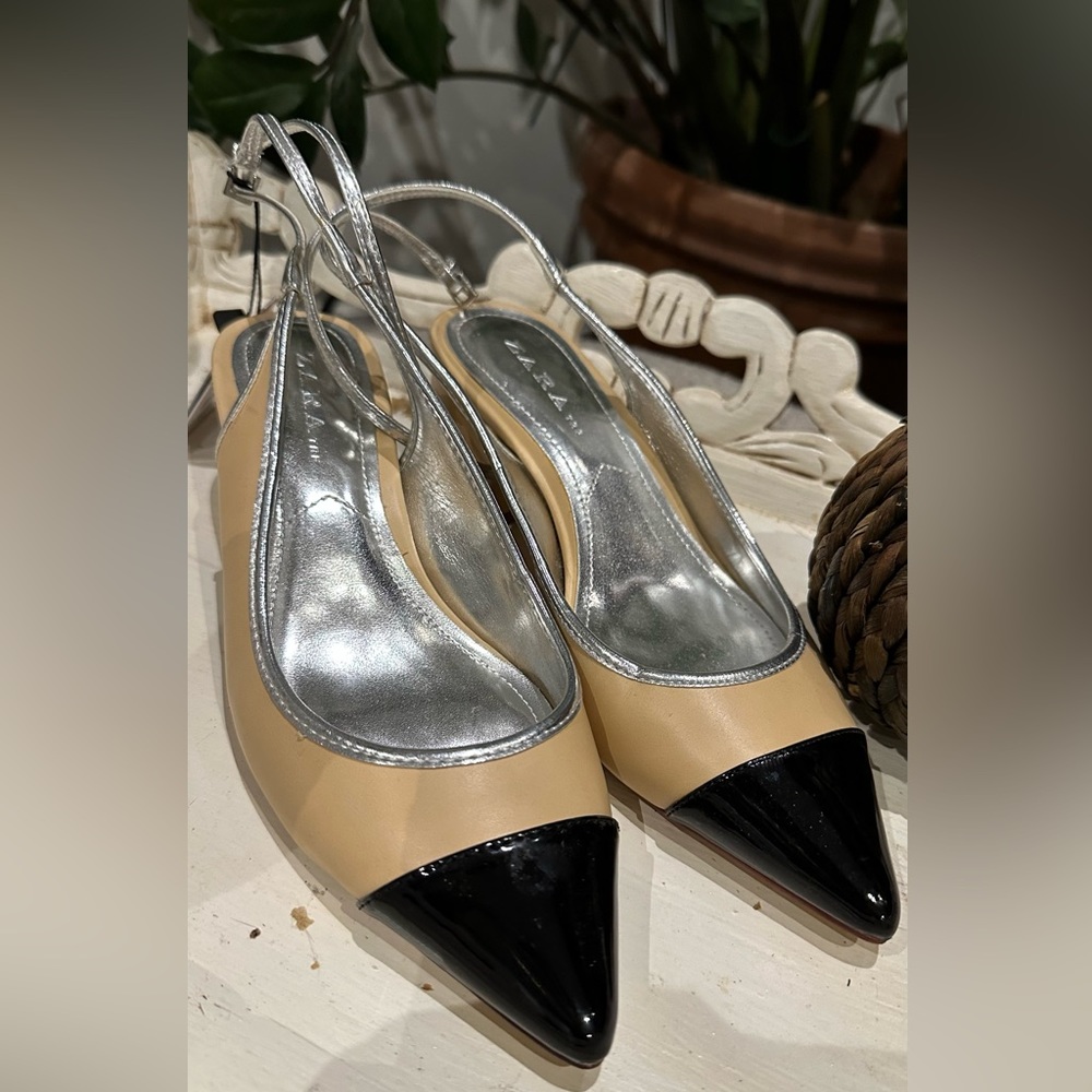Zara slingback heels size 6
NWT size 6 (EU36)